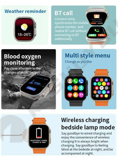 4G SIM Smart Watch S9 Ultra 4GB Ram 64GB Rom 2.2 inch Display Support Google store download application Built In Wifi GPS Bluetooth Fitness Tracker