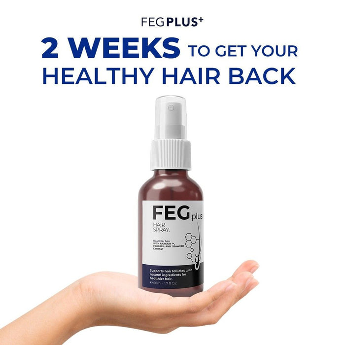 FEG Plus Hair Growth Spray – Anti Hair Loss for Men & Women