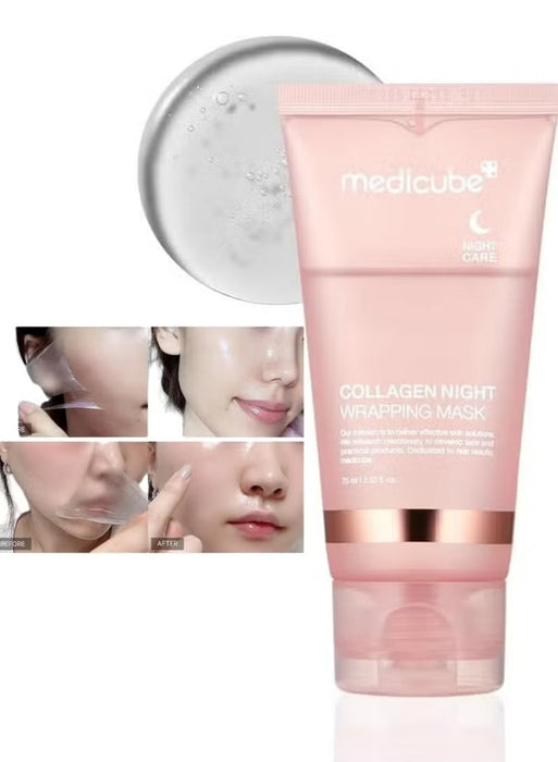 Medicube Collagen Night Peel-Off Mask – Overnight Hydration & Firming Care 50ml