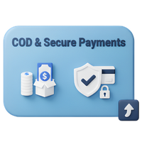 COD & SECURE PAYMENTS