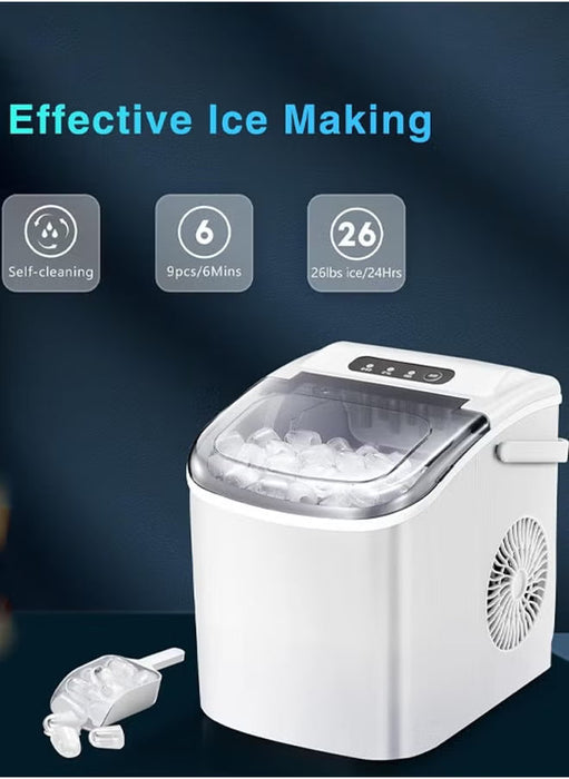 Ice cube maker, 1.1L