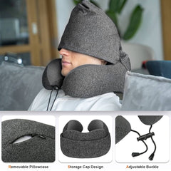 Bluetooth Pillow with Cap - وسادة بلوتوث مع قبعة