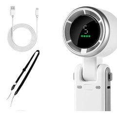 Handheld Foldable Digital Mist Fan - مروحة ضباب رقمية محمولة وقابلة للطي